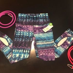 GAIAM | Om Fit Melodie Print 7/8 Leggings